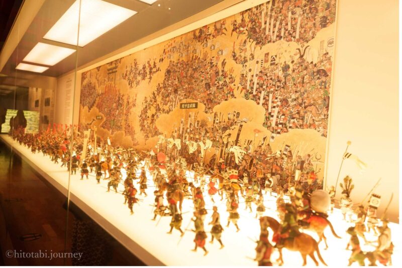 大阪城内部の展示物