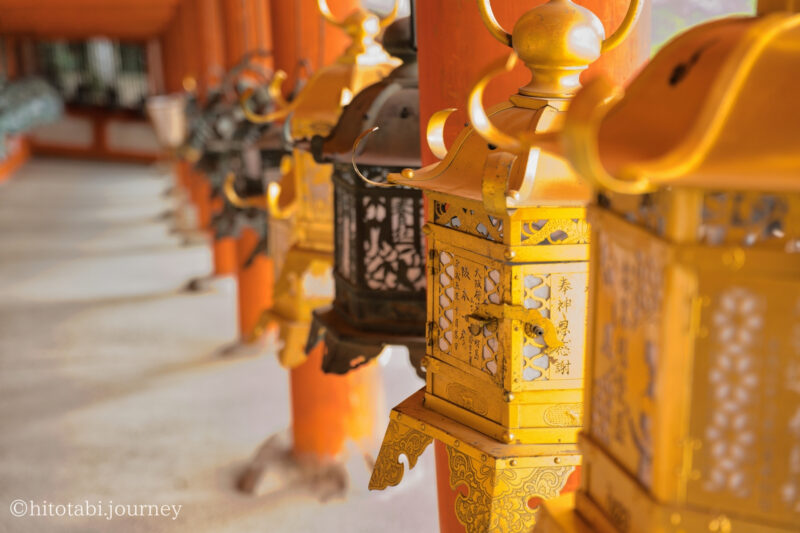 春日大社本殿の灯篭